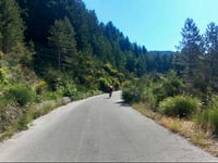 Colle del Dragone da Campo Tenese