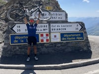 Col du Galibier vanuit Col du Lautaret