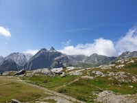 Col du Grand-Saint-Bernard von Aosta über Roisan