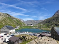 Col du Grand-Saint-Bernard von Aosta über Roisan