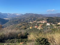 Colle del Melogno depuis Borgio Verezzi