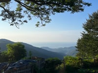 Colle del Melogno from Finale Ligure