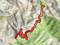 Colle del Monte Bruto from Serradipiro