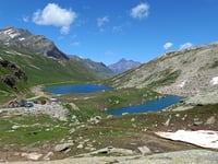 Colle del Nivolet von Laghi del Nivolet