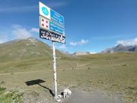 Colle del Piccolo San Bernardo von Pré Saint Didier