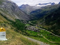 Colle dell'Iseran da Lanslebourg