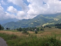 Colle della Dieta desde Mezzenile