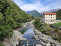 Colle della Dieta desde Mezzenile