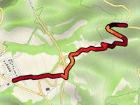 Colle della Sponga da Borgo San Pietro