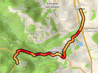 Colle delle Fate da Crocino
