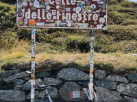 Colle delle Finistre from Pourrieres