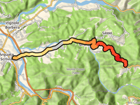 Colle delle Forche da Arquata Scrivia