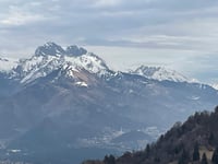 Colle di Barbata depuis Colzate