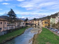 Colle di Cento Forche from Rocca San Casciano