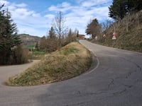 Colle di Cento Forche from Rocca San Casciano