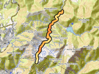 Colle di Creto vanuit Tre Fontane