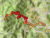 Colle di Praglia da Campomorone