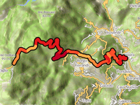 Colle di Praglia z Campora przez Via alla Caffarella