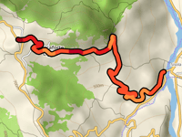 Colle di Roccaforte Ligure da Sisola