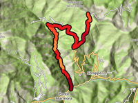 Colle di Sampeyre über Elva