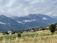 Col de Saint-Panthaléon depuis Chambave