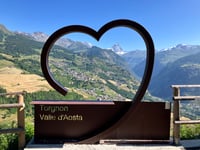 Colle di San Pánthaleone da Chambave