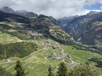 Col de Saint-Panthaléon depuis Chambave