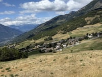 Col de Saint-Panthaléon depuis Chambave