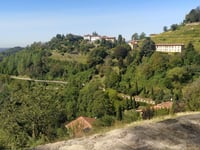 Colle di San Vigilio par Via Pascolo dei Tedeschi