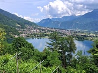 Colle di Tenna vanuit Levico