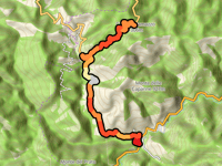 Colle di Tramazzo von San Benedetto in Alpe