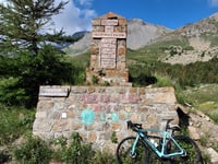 Col de Vars from Les Gleizolles