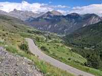 Col de Vars from Les Gleizolles