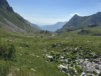 Colle Fauniera / Col di Morts von Pradleves über Colle d'Esischie