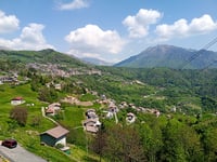 Chiesetta della Santissima Trinità von San Giovanni Bianco über San Pietro d'Orzo