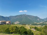 Chiesetta della Santissima Trinità from San Giovanni Bianco via San Pietro d'Orzo