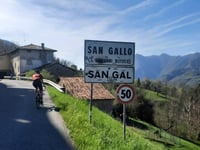 Chiesetta della Santissima Trinità von San Giovanni Bianco über San Pietro d'Orzo