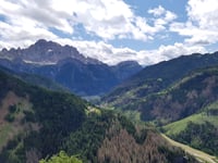 Colle Santa Lucia from Caprile