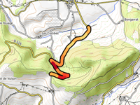 Collet d'Hérans from Saint Jean d'Hérans