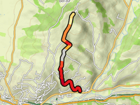 Colline des Puys über Chemin de Combe Coutelle