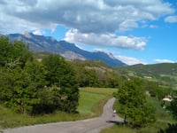Colline Saint Mens da Gap via Chemin de Curbanion