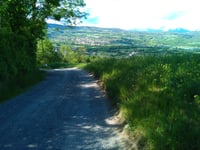 Colline Saint Mens da Gap via Chemin de Curbanion