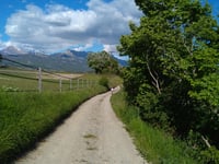 Colline Saint Mens da Gap via Chemin de Curbanion