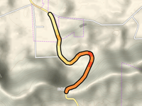 Colvin Gap von Hokes Bluff