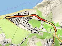 Colwyn Road von Llandudno
