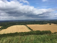 Combe Gibbet from Inkpen