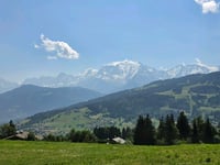 Combloux / Cry-Cuchet vanuit Sallanches