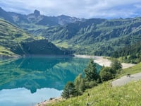 Cormet de Roselend from Beaufort