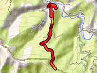 Corniche des Cévennes from Le Mazel Bas