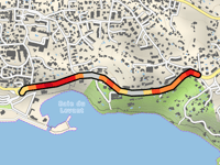 Corniche Général de Gaulle von Toulon